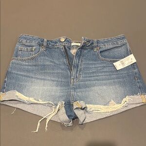 Women's Blue Denim Shorts